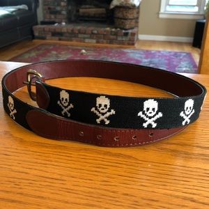Smathers & branson skull belt. Size 38